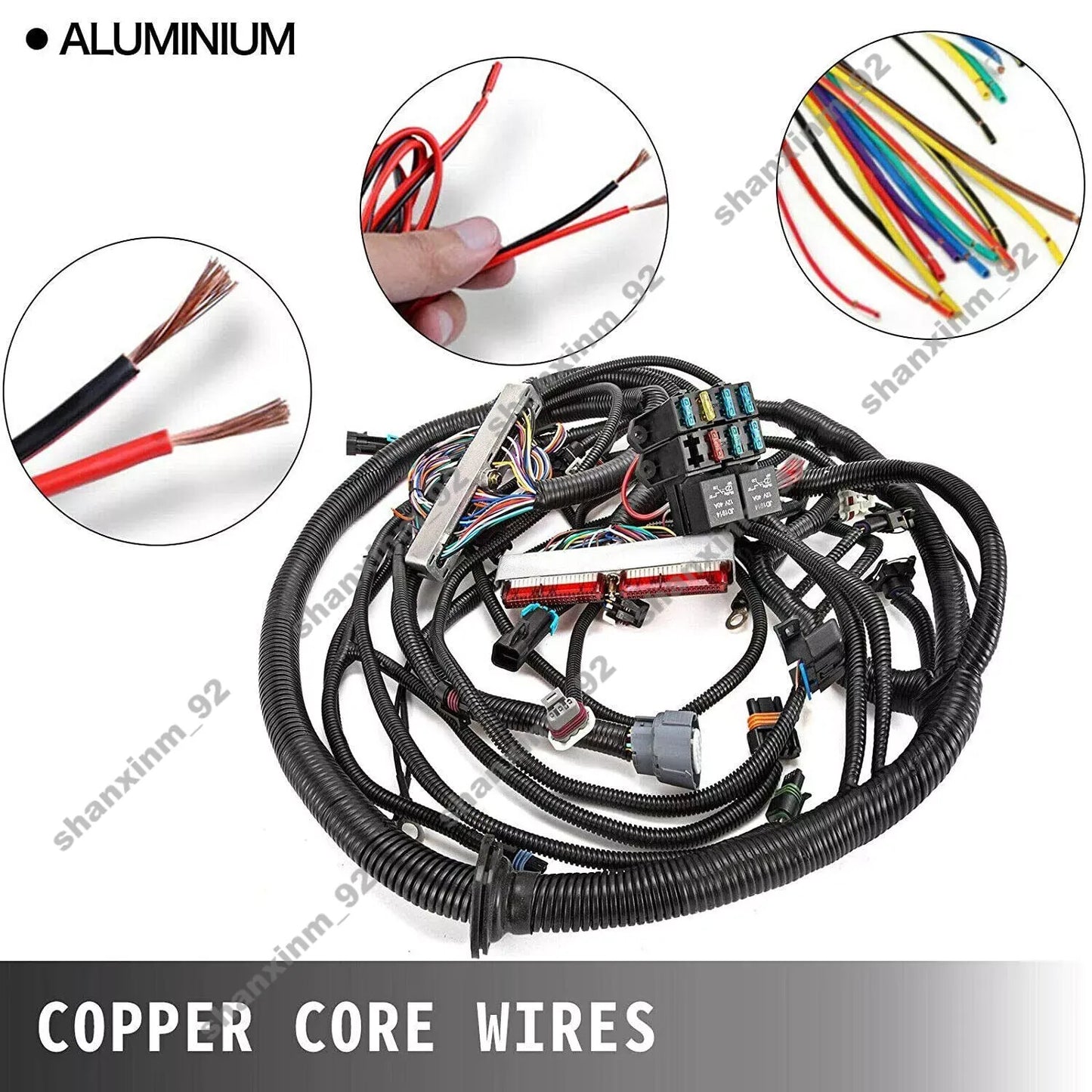 LS W/4L60E SWAPS GM STANDALONE LS1 FOR ENGINE 6.0L 97-06 WIRING 5.3L HARNESS