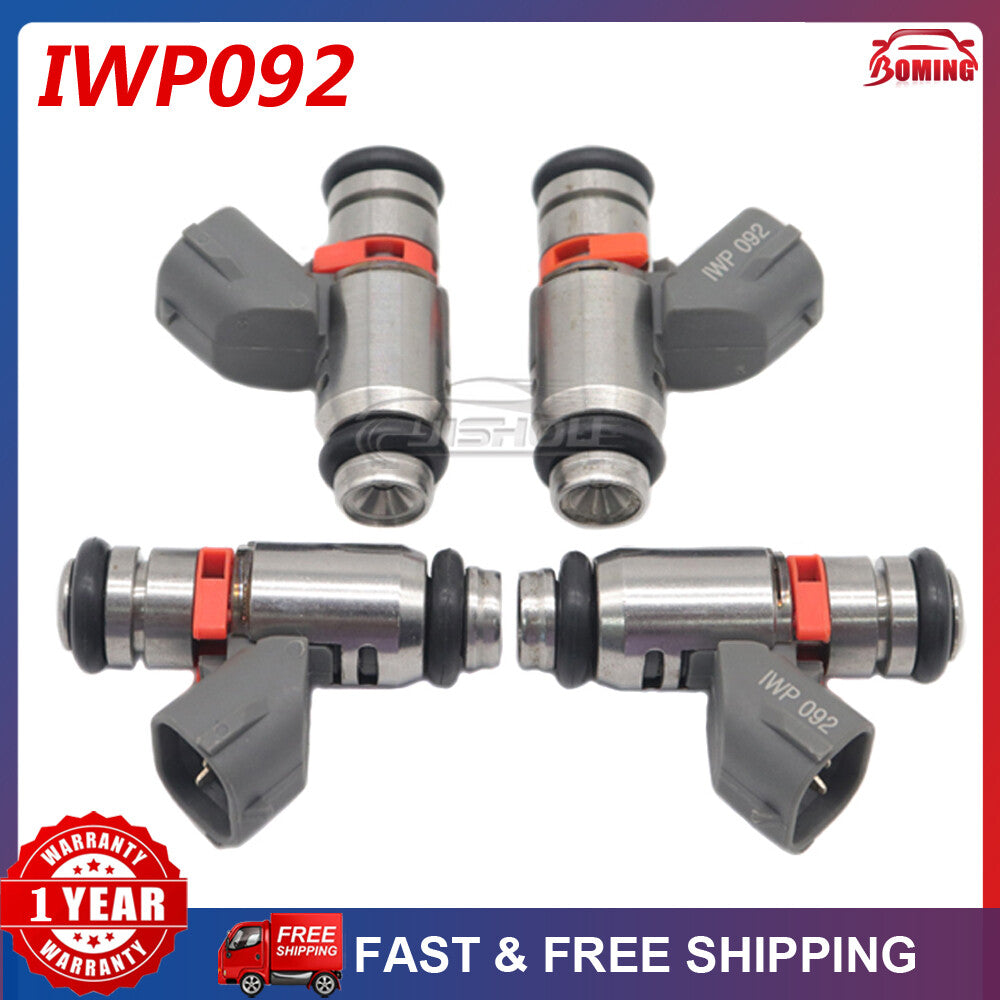 4-piece new IWP092 fuel injector set suitable for Audi seats, for Skoda , for Volkswagen for Golf , Lupo, Polo 1.4L