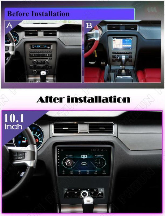 10.1 Radio 2010-2014 for Ford for Mustang Stereo GPS Navigation WiFi Bluetooth FM