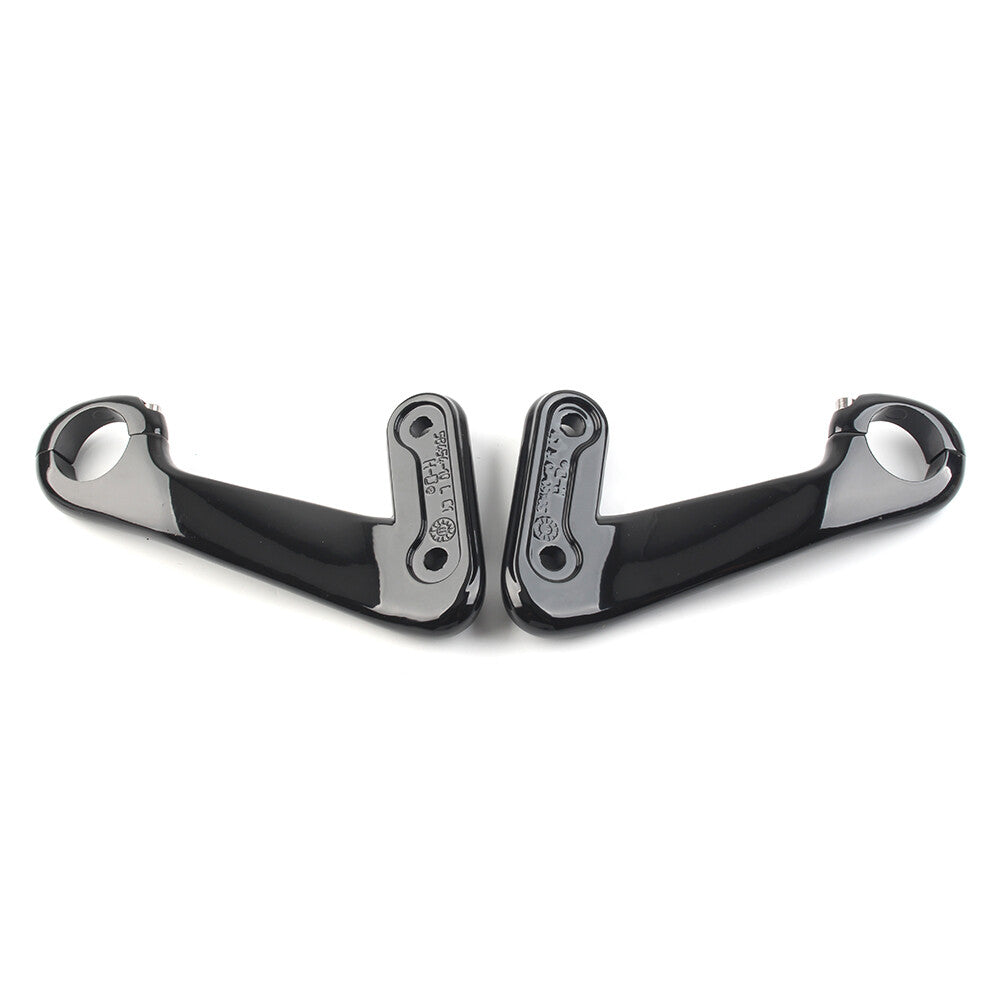 2¢ª Front Fairing Support Bracket Mount Kit Fit for Harley Road Glide 2010-2013 Black