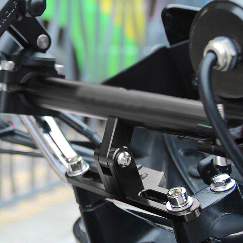 Heavy-duty motorcycle CNC aluminum extension crossbar bracket extended bracket