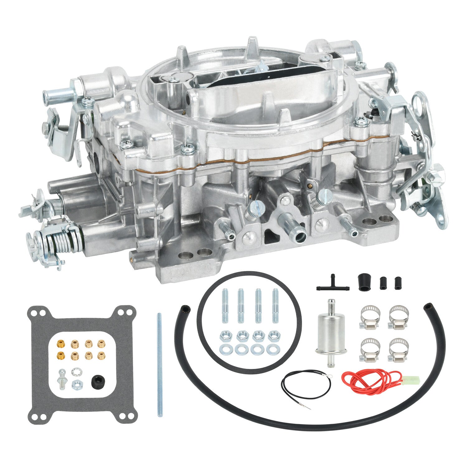 4 Barrel Carburetor Manual Choke Carburetor For Edelbrock 1405 Performer 600 CFM