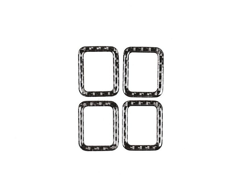 Carbon Fiber Interior Window Button Cover Fit for Range Rover Discovery 2015-19