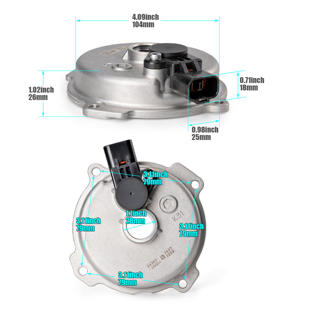 1x 24360-2GGD0 VVT Camshaft Cam Solenoid Cover Sensor for KIA STINGER for HYUNDAI