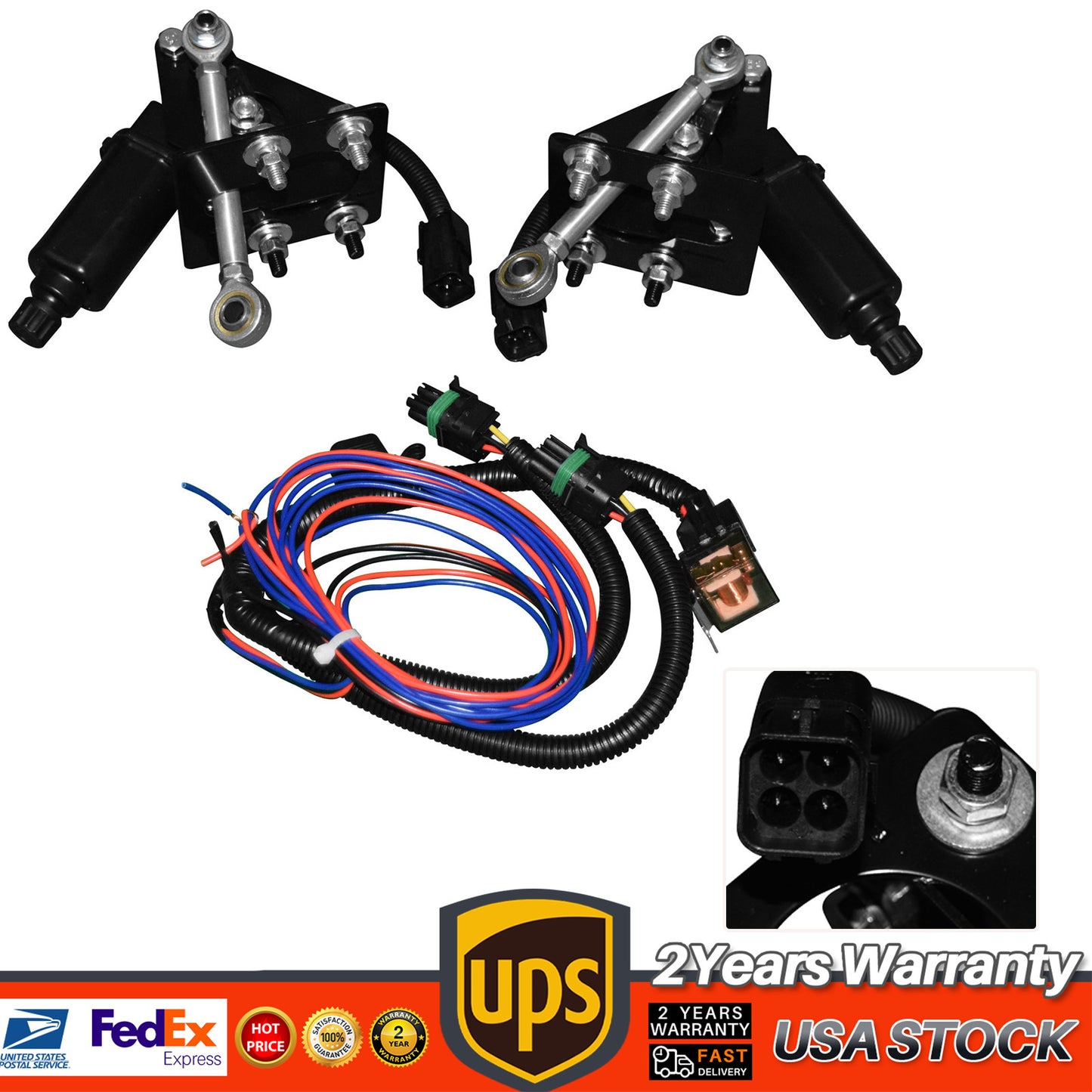 for Chevy C3 for Corvette Electric Headlight Conversion Kit 1968-1982 914015