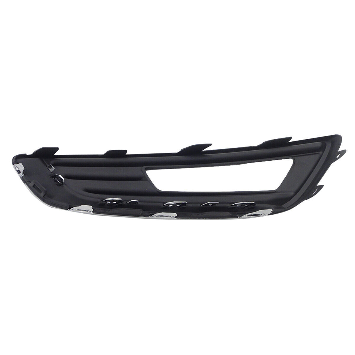 Right Fog Lamp Light Cover Bezel Skin Line w/Chrome Fit for Ford Focus 2015 2016