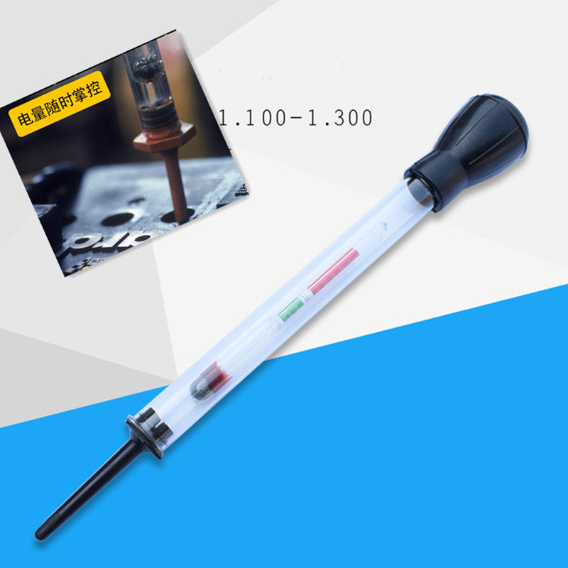 Battery Hydrometer Electric Density Meter Hand Suction Battery Tester Acid Tool