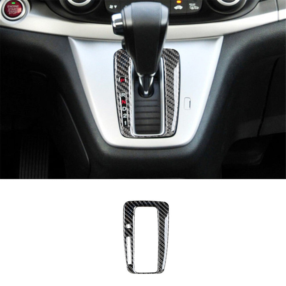 Carbon Fiber Automatic Transmission Panel Trim for Honda CRV CR-V 2012-2016