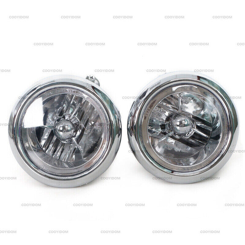 Pair Front Bumper Fog Light Fog Lamp With Bulbs for HYUNDAI SANTA FE 2001-2006