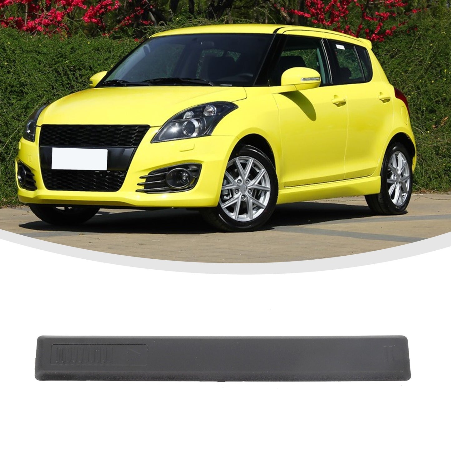 Black ABS clips are suitable for top molds of for Suzuki for SWIFT roof rack pole holes.