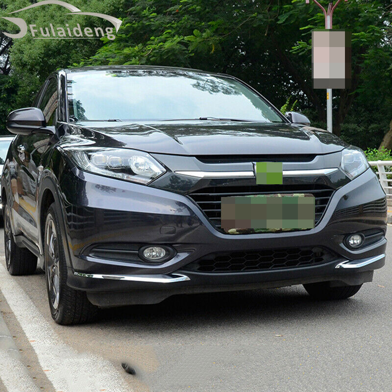 for Honda Vezel HR-V 2016-2018 Front Bumper Protector Corner Side Guard Trim 2P