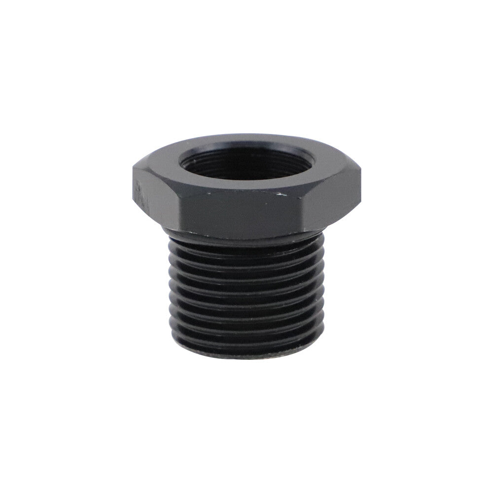 2-Pack Black 5/8-24 to 3/4-16 Automotive Threaded Oil Filter Adapters
