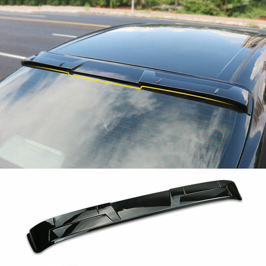 for Toyota for Camry 2018-2023 Black ABS Roof Trunk Spoiler visor Wing Flap Cover 1x