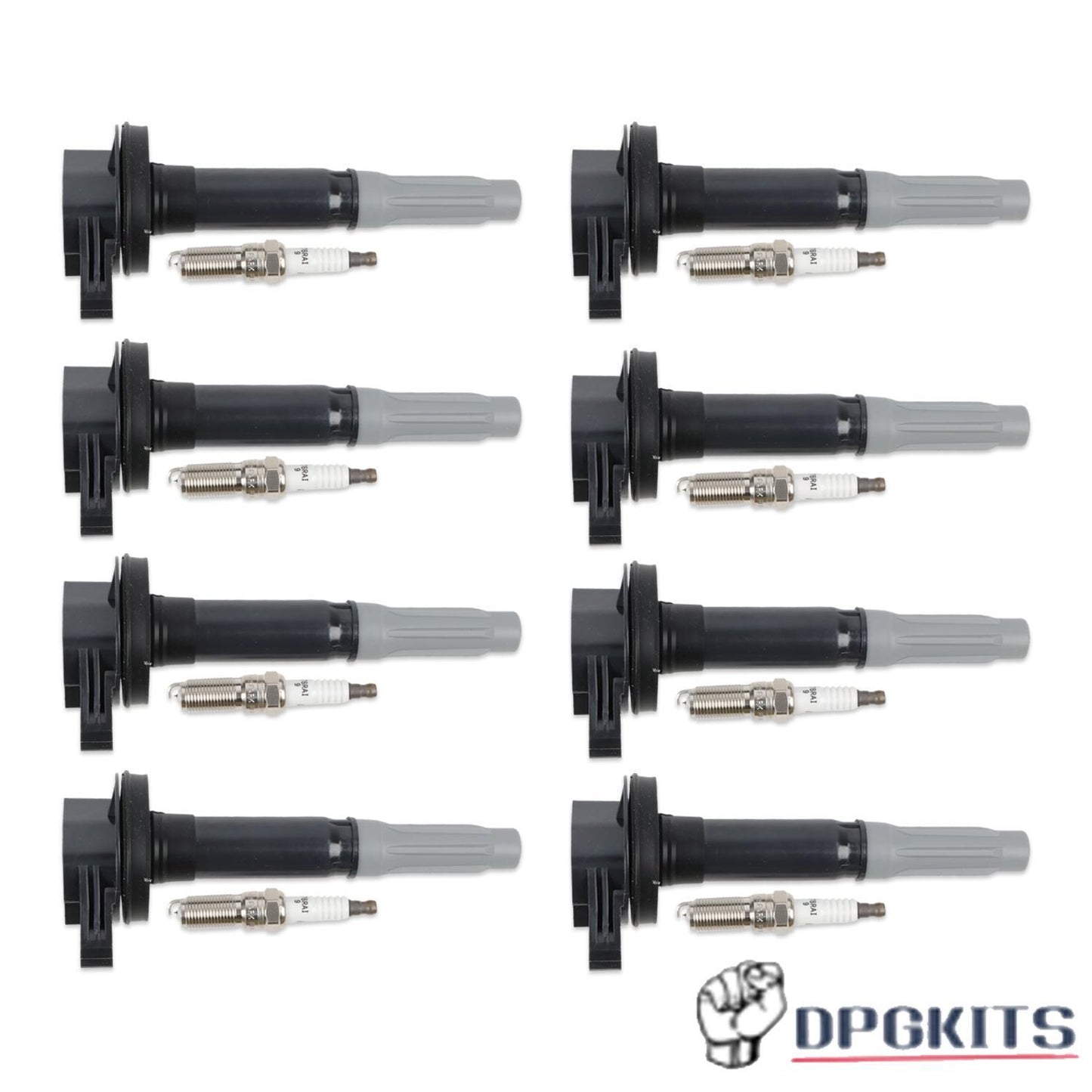 8X Ignition Coils + Iridium Spark Plugs for Ford F-150 2016-2017 V8 5.0L UF-824