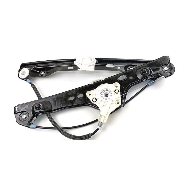 The front left window adjuster without a motor is suitable for BMW E90, E91 3', 318i, N43, 320d, and 325I-.