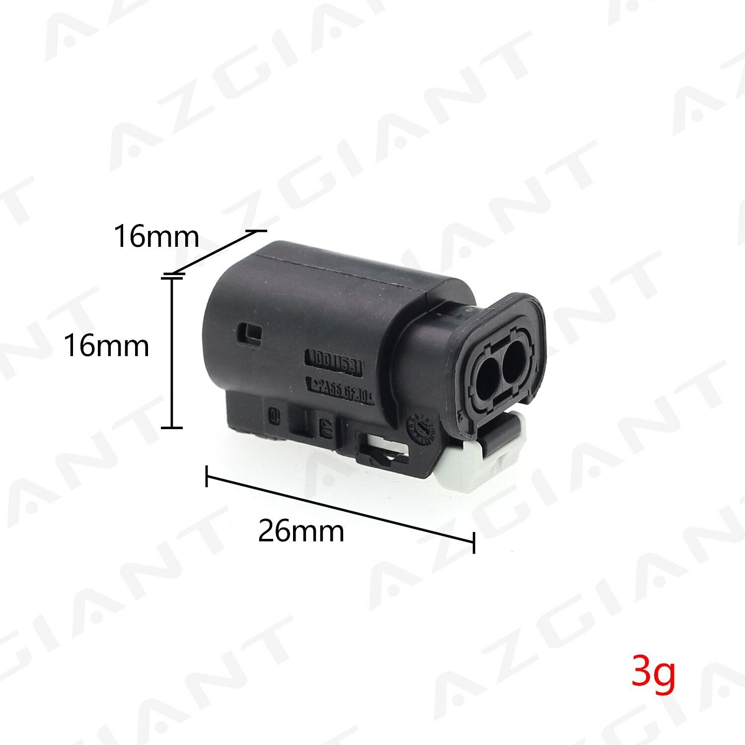 5-Piece 2-Pin 9441291 Ignition Coil Bundle Damper Plug Waterproof for KOSTAL 10010337