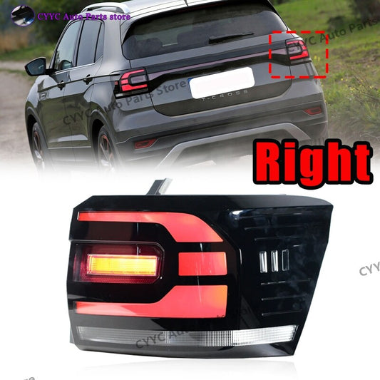 RH Side LED Rear Outside Tail Light Brakel lamp for VW TACQUA/T-Cross 2020 2021