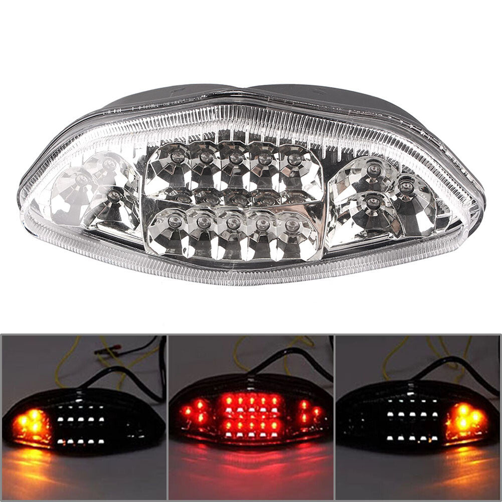 Rear Tail Brake Light Turn Signals Clear Lens for Suzuki DL650 V-Strom 2004-09