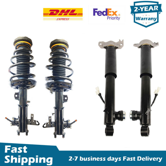 4PCS Front Rear Shock Struts Assembly for Buick LaCrosse CX CXS CXL 2010-2011