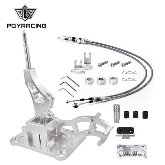 K20 K24 Shift Box RSX Type-S Cables Knob Billet K-Series Shifter Base Plate Kit
