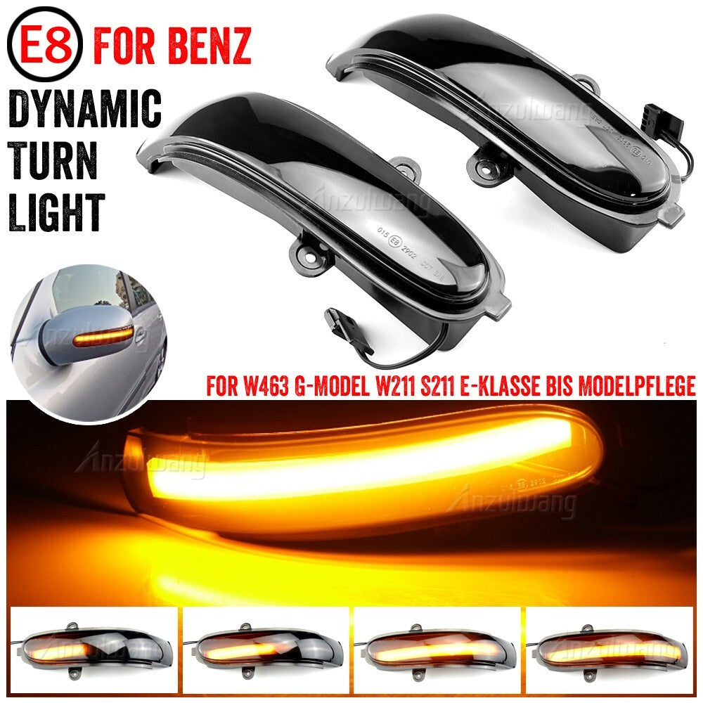 Dynamic Side Turn Signal Light for mercedes-benz W463 W211 S211 E-Klasse bis