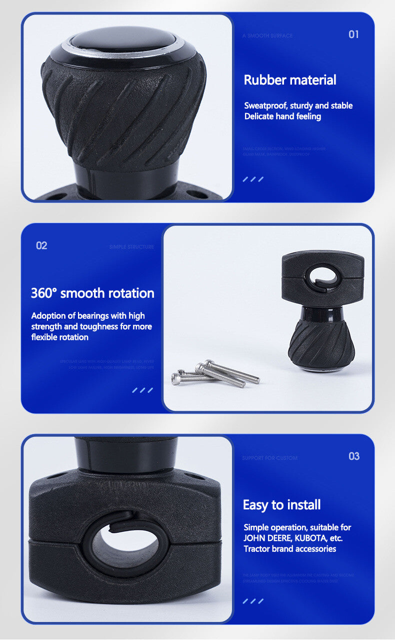 Steering wheel power lever universal wheel knob - universal steering wheel suitable for cars