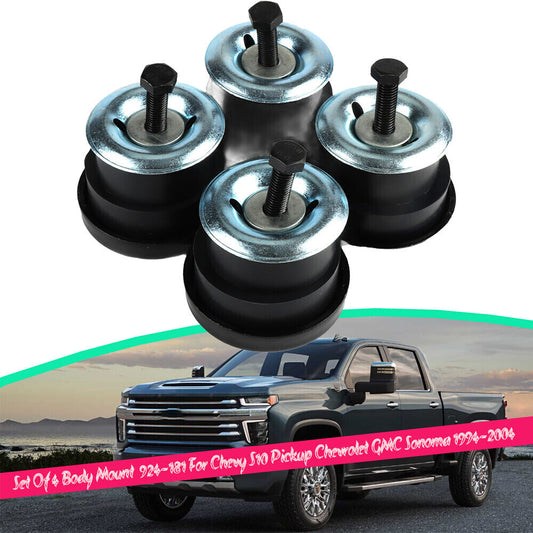 4-piece kit 924-181 Body Mount for 1994-2004 for Chevrolet S10 Pickup Units for Chevrolet for GMC Sonoma