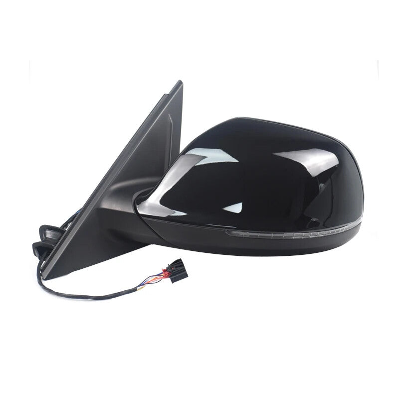 Side Mirror Power Fold Heated Turn Signal Lamp 9 Pin Right for Audi Q5 2009-2015