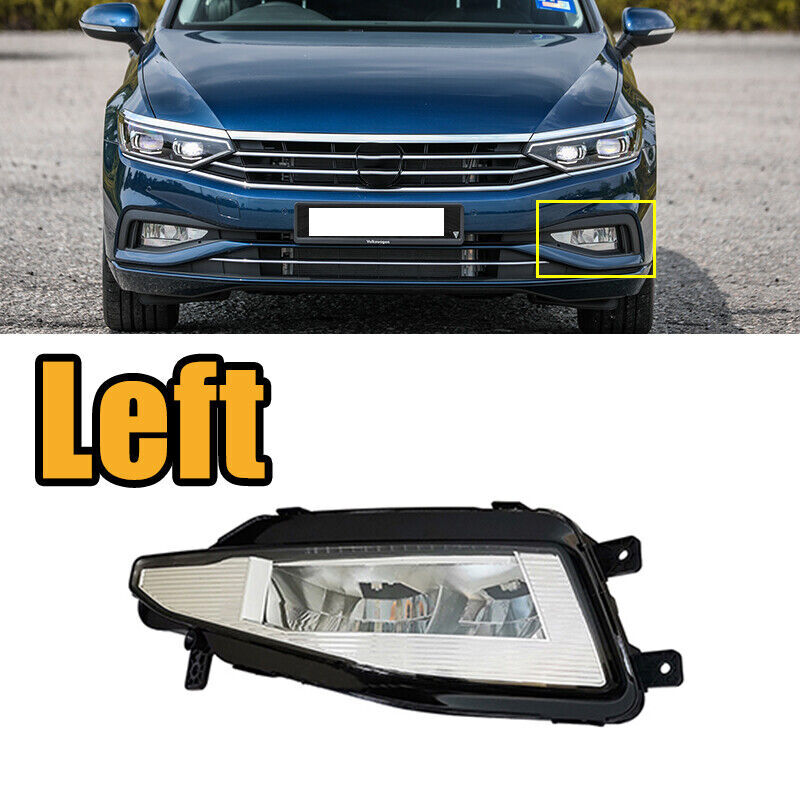 The left front bumper fog light is suitable for Volkswagen for Passat B8L B8.5 2020 2021