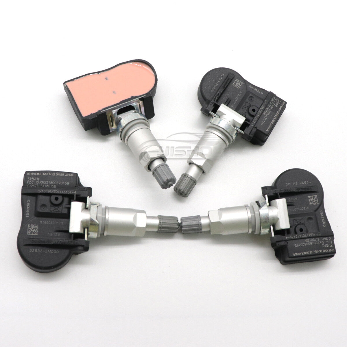 4PCS TPMS Tire Pressure Sensor for Hyundai Accent Sonata for Kia Optima 52933-2M000