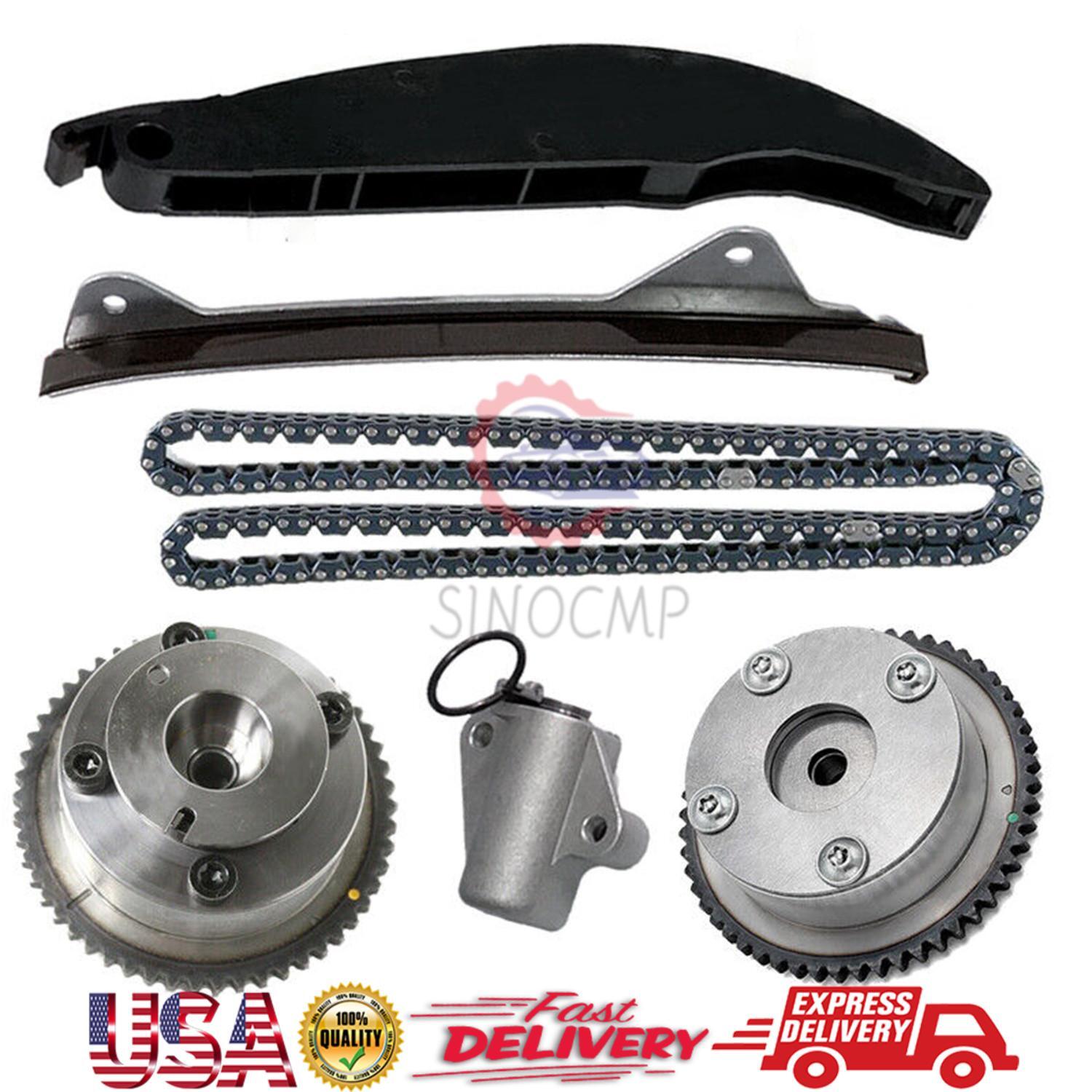 CVVT Gear Timing Chain Kit fit for HYUNDAI for ELANTRA 1.8L 1797CC L4 GAS 2011-2013