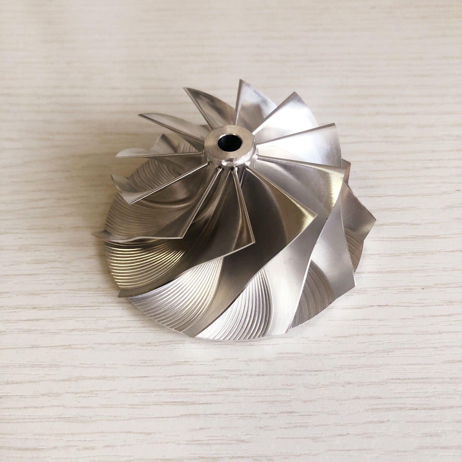 GTX3076 Reverse 58.00/76.13 mm 11+0 Blade Performance Billet Compressor Wheel