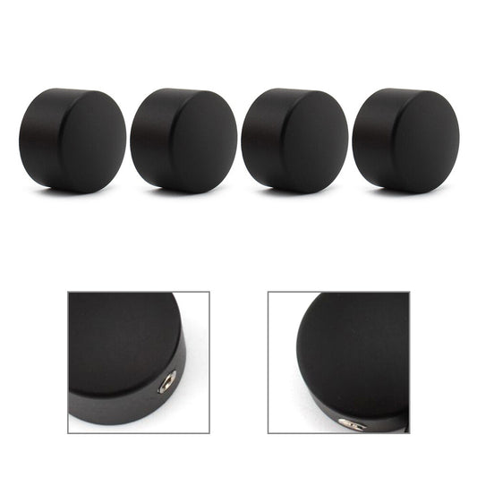 Billet gefr?ste Kopfschrauben-Abdeckkappe f¨¹r Thruxton Scrambler Schwarz 4 St¨¹ck