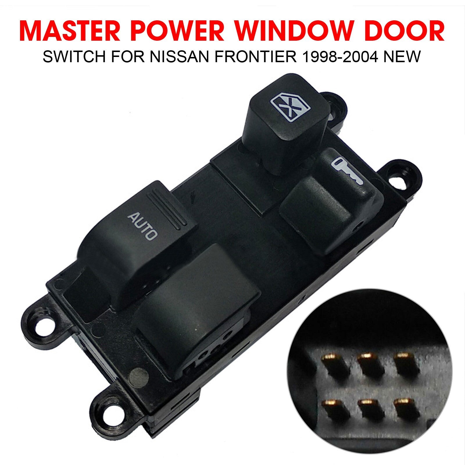 fit for Nissan Frontier 1998-2004 Power Window Master Door Switch 254018B800 AT