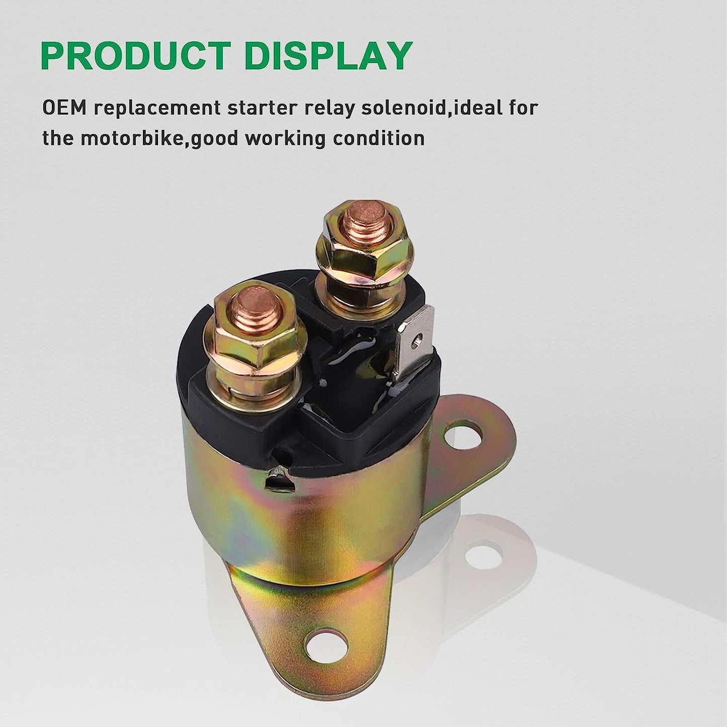 Solenoid Starter Relay for Honda GX340 GX390 GX240 GX270 8HP 13HP 31204-ZA0-003