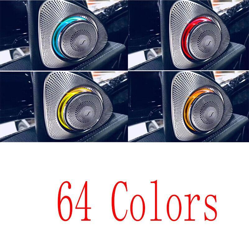 for Mercedes Benz Car E Class Ambient Light 64 Colors W213 3D Speaker LED