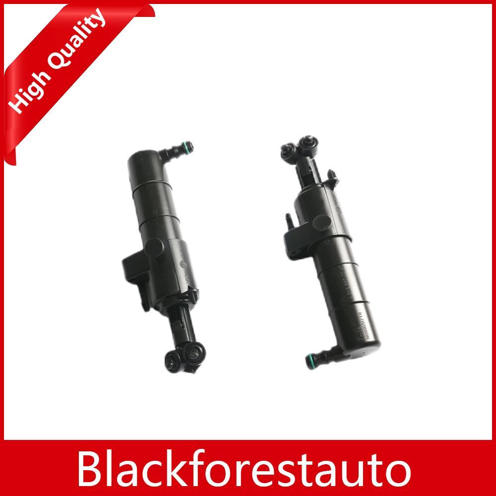 Set of 2 for Mercedes W204 C-Class 2008-2010 Headlight Washer Nozzle Left+Right