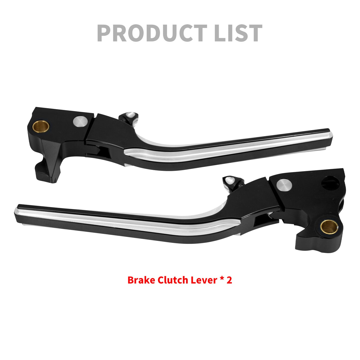 Black Brake Clutch Levers Fit for Harley Sportster Iron 883 1200 XL 48 72 04-13
