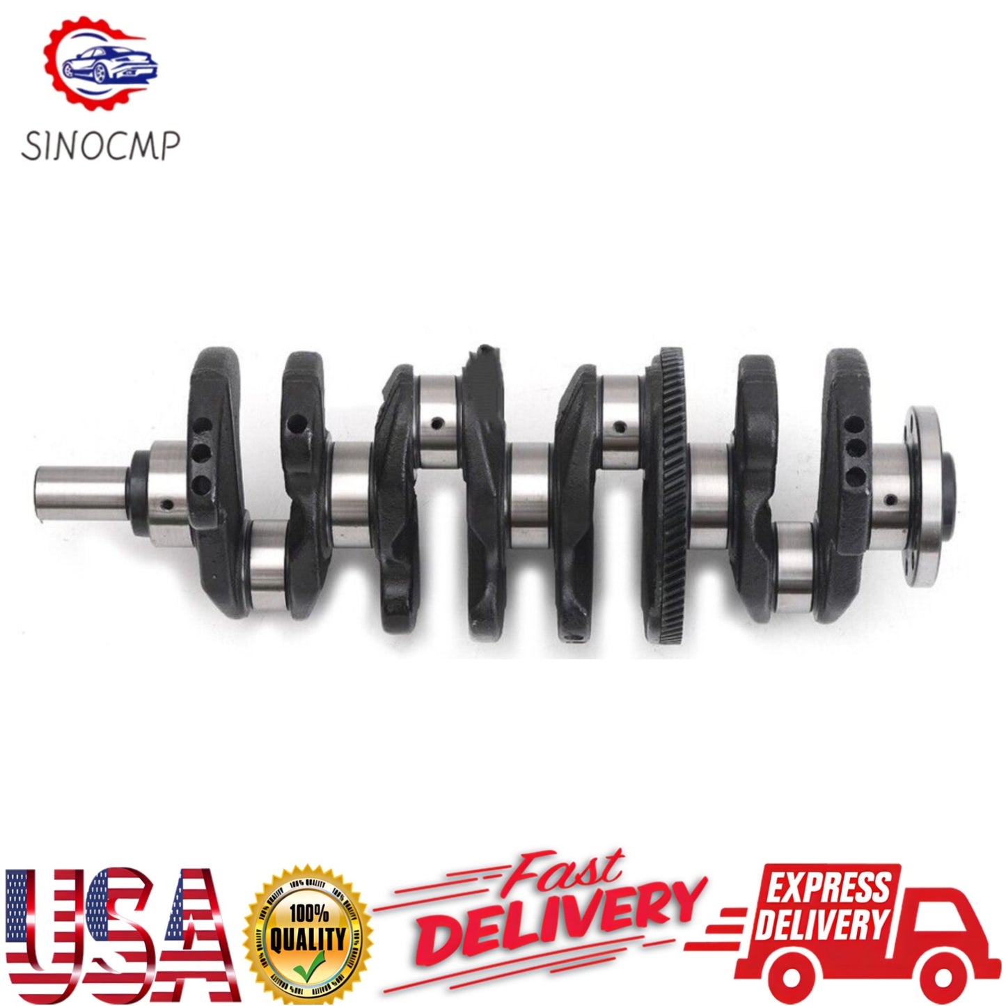Engine Crankshaft Compatible with for Mercedes-Benz A220 C250 W205 W176 W212 X253