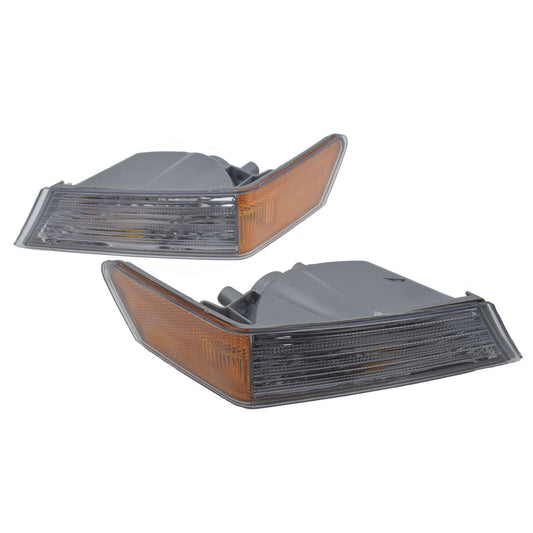 For 07-14 for Jeep Patriot Front Pair Parking Light Turn Signal Directional Lamp Set