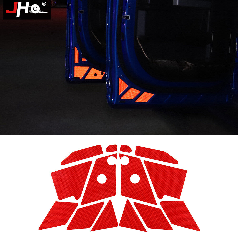 for Ford F150 Car Door Open Reflective Stickers Warning Decal Safety Tape F-150