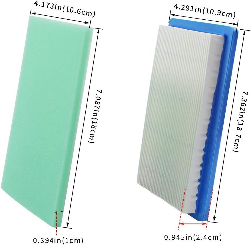 AirPre Filter for for Kawasaki FH381V FH430V FH491V Husqvarna 531 30 81-57