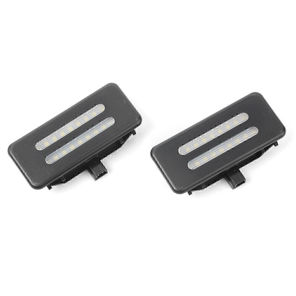 White Error LED SMD Vanity Front Mirror Lights for BMW E60 E90 E91 E92 E70