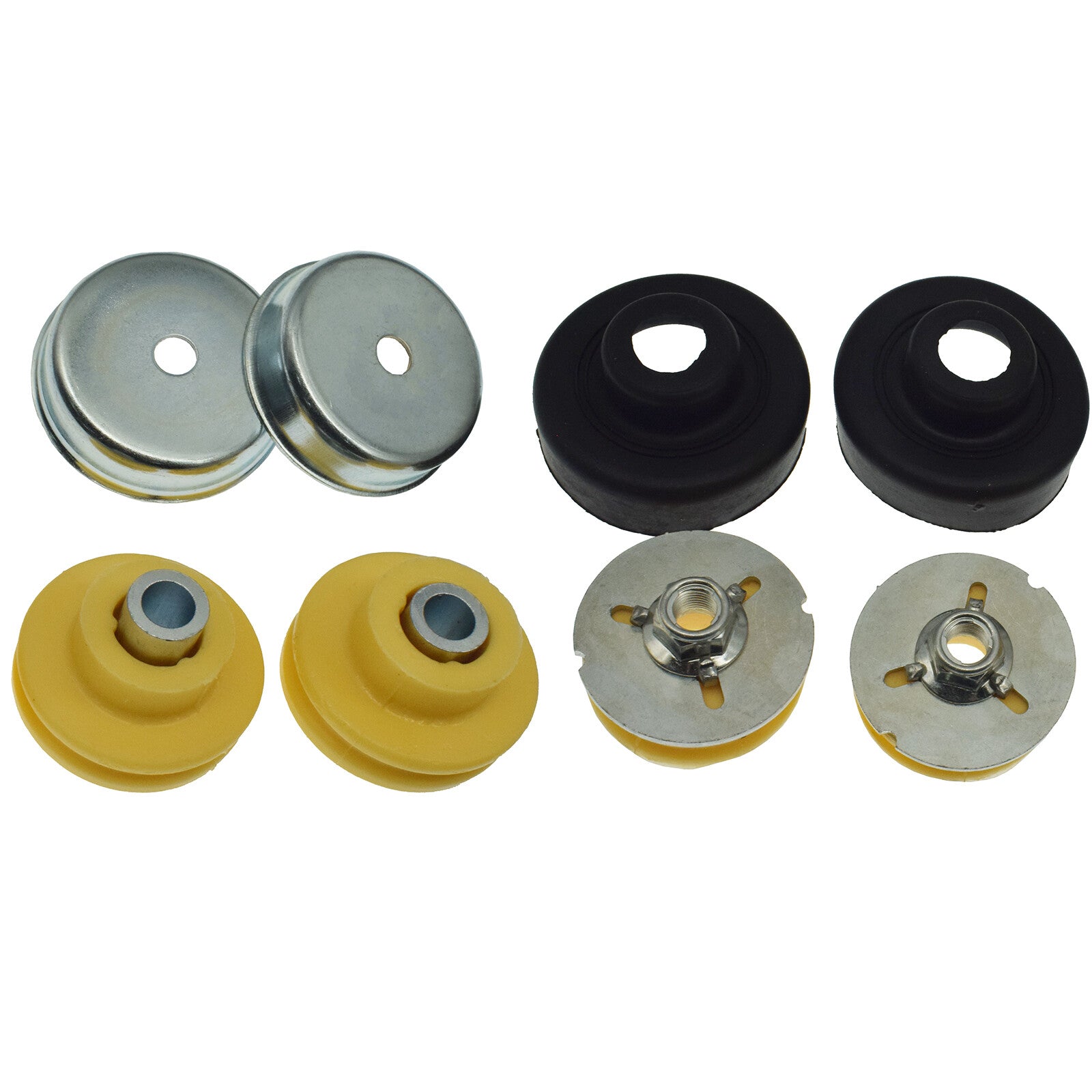 For E82 E88 E90 128i 8PCS Rear Upper Suspension Mount Components Shock Mounting