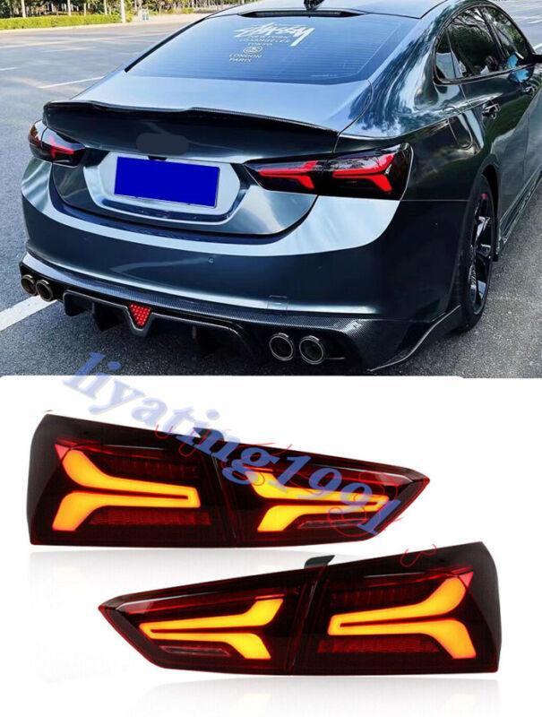 Left + Right LED taillights for Chevrolet Malibu 2016 - 2022 rear brake stop lights