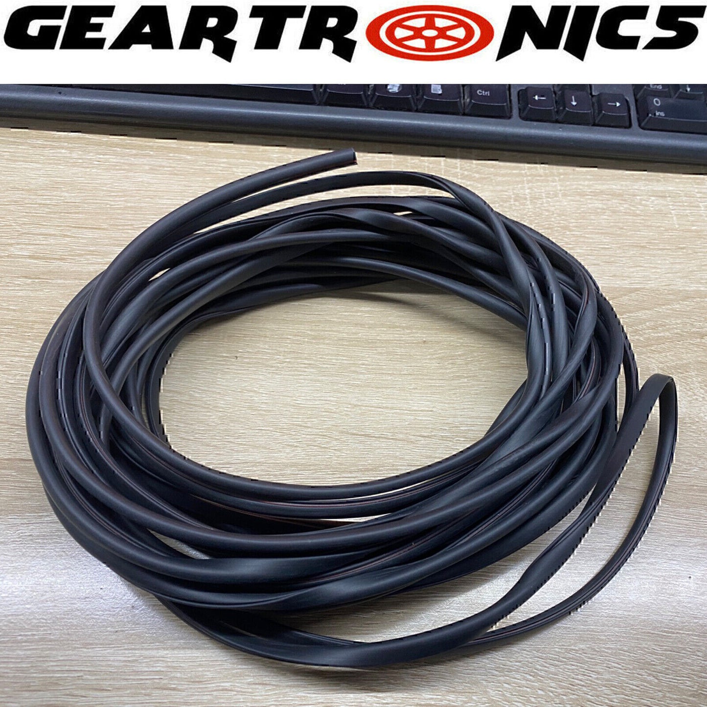 32ft BLACK U Shape Rubber Seal Car Door Edge Guard Molding Trim Protectors Stri