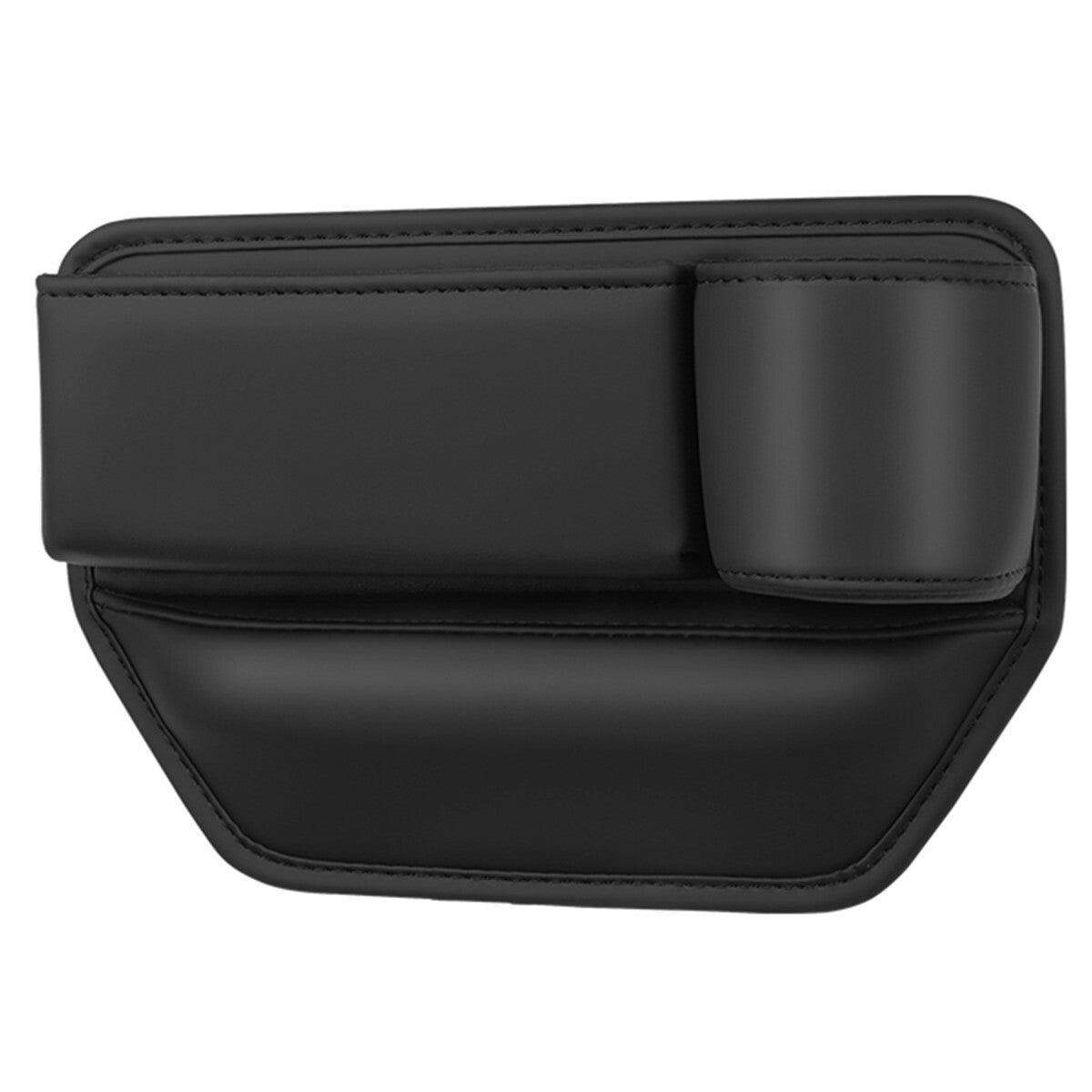 Leather Car for Seat Gap Organizer Storage Bag for Seat Leak-proof Box With Cup Holder