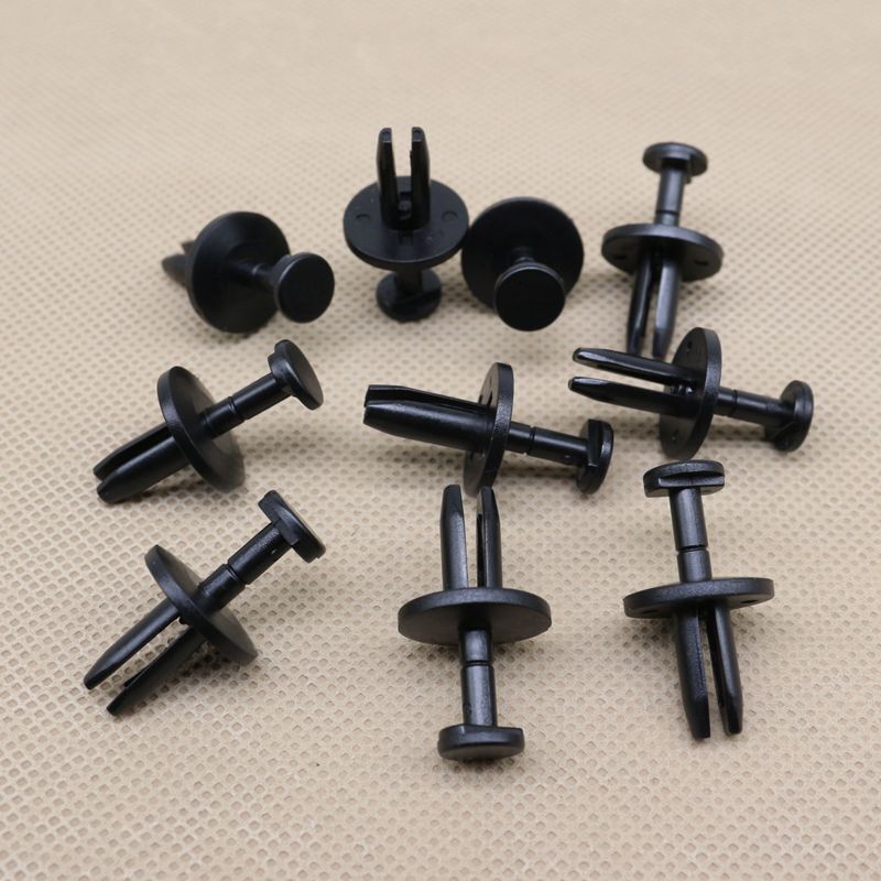10-piece push-fit retaining clip rivets for Ford N805231S