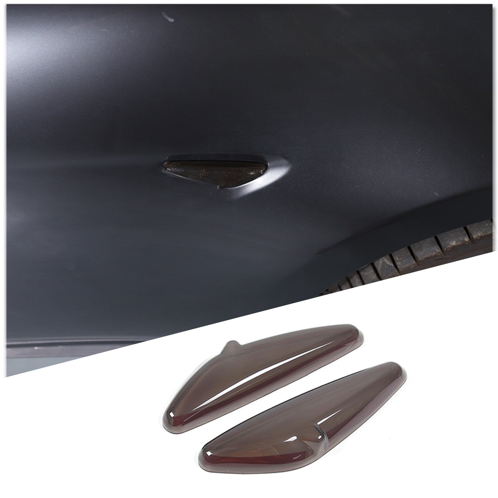 Carbon fiber ABS dashboard display cover trim for Mercedes-Benz C-Class W204 2011-2013