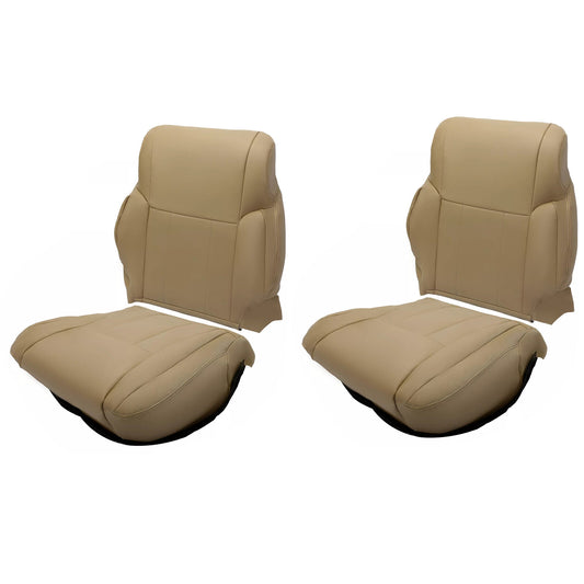 4pcs for Toyota 4Runner for Seat Cover Driver Passenger for Seat Oak Tan